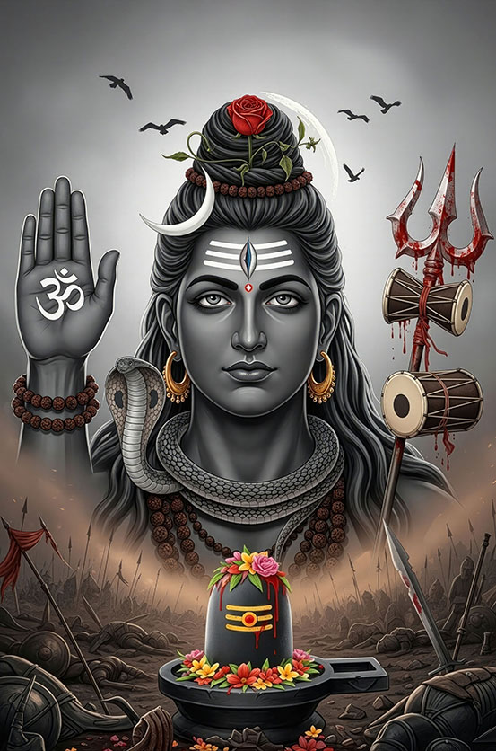MAHADEV - Art Posters